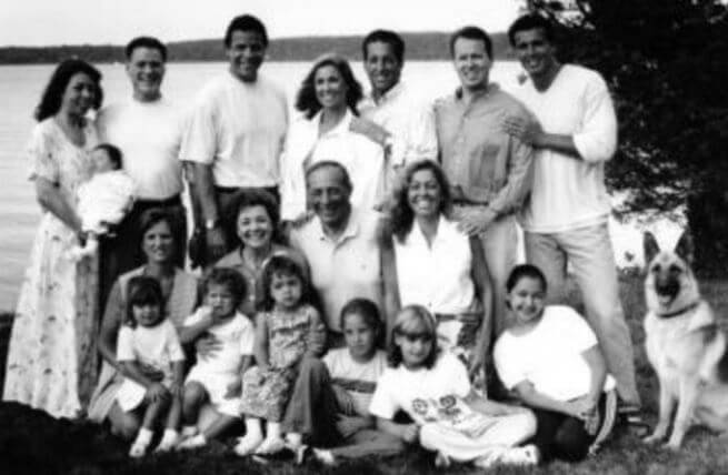 Brian John O'Donoghue wife Madeline Cuomo at her family reunion.